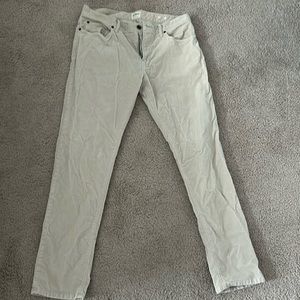 Todd Snyder Stretch 5-Pocket Slim Fit Corduroy Pants Sand Men’s Size 33x32
